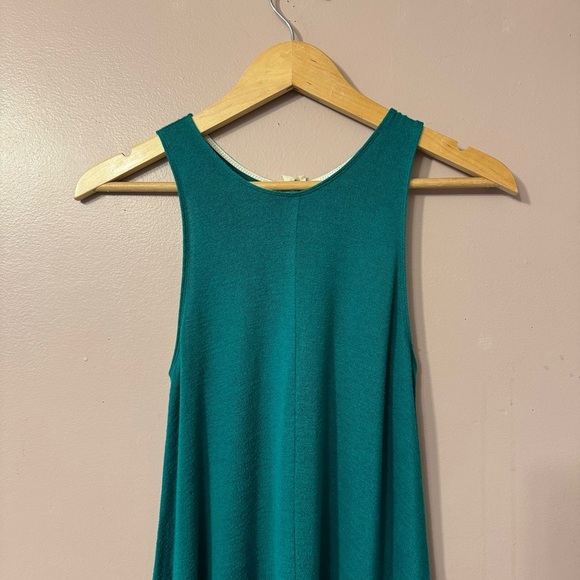 Aritzia Wilfred Free Flowy Dress Teal Women Size XXS - Picture 2 of 6